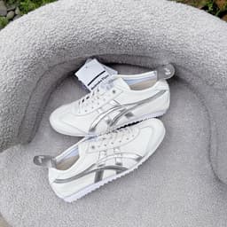 [HÀNG SẴN - SC] Giày thể thao Onit.suka Mexico 66 Trắng Bạc - sneaker nam nữ dễ phối đồ, hottrend, basic, full box 1
