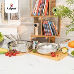 Chảo Inox 304 liền khối vân kim cương KALPEN SA hàng chính hãng 3