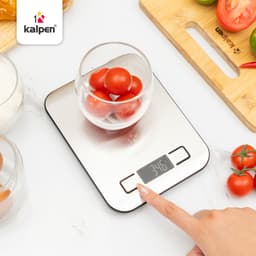 Cân điện tử nhà bếp Inox KALPEN T5 10kg hàng chính hãng 3