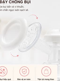 Hàng chính hãng thanh lý giá đặc biệt – Máy hút sữa massage bằng tay, dụng cụ vắt sữa cầm tay tiện lợi cho mẹ bầu 7