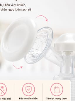 Hàng chính hãng thanh lý giá đặc biệt – Máy hút sữa massage bằng tay, dụng cụ vắt sữa cầm tay tiện lợi cho mẹ bầu 5
