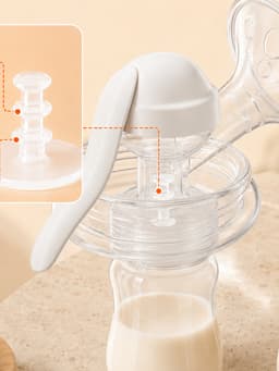 Hàng chính hãng thanh lý giá đặc biệt – Máy hút sữa massage bằng tay, dụng cụ vắt sữa cầm tay tiện lợi cho mẹ bầu 4