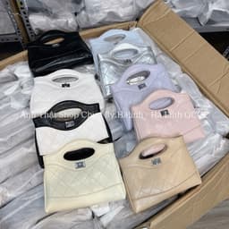 Túi Đeo Chéo Xách Tay Da Bóng Nhám Khoá Vuông Xoay Hot Trend 7
