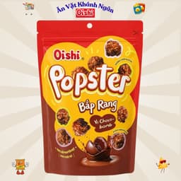 Snack Bắp Rang Oishi Popster Túi Zip 60g Đủ Vị - HÀNG CHÍNH HÃNG 2
