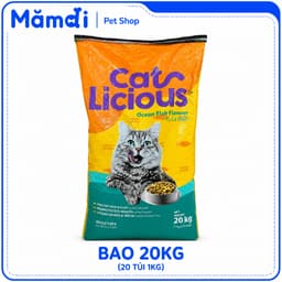[BAO 20KG]Hạt Cat Licious 20kg Cho Mèo Trưởng Thành | Vị Cá Biển, Dinh Dưỡng Cân Bằng Chính Hãng 1