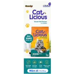 [BAO 20KG]Hạt Cat Licious 20kg Cho Mèo Trưởng Thành | Vị Cá Biển, Dinh Dưỡng Cân Bằng Chính Hãng 2
