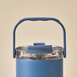 Ly giữ nhiệt phủ sứ LocknLock có quai LHC4430 LHC4431 600ml 880ml, hàng chính hãng, kèm ống hút, quai cầm  - JoyMall 6