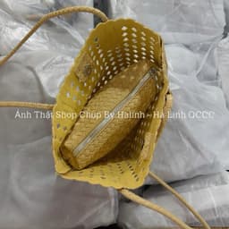 Túi Kẹp Nách Da Đan Dáng Giỏ Kèm Túi Nhỏ HotTrend 5