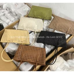 Túi Đan Kẹp Nách Dáng Ngang Hot Trend Kèm Túi Nhỏ 1