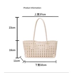Túi Đan Kẹp Nách Dáng Ngang Hot Trend Kèm Túi Nhỏ 8