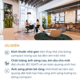 Bóng đèn LED PHILIPS Stick, bảo vệ mắt (01 bóng) 3