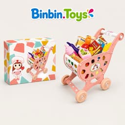 BỘ ĐỒ CHƠI BÁN HÀNG VÀ SHOPPING CHO BÉ🛒 1
