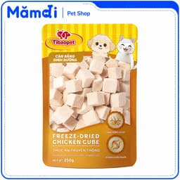 Gà Viên Tibao Pets Sấy Khô Cho Chó Mèo | Snack 100% Thịt Gà S2 Pets, Giàu Protein, Dễ Tiêu Hóa 1