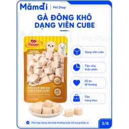 Gà Viên Tibao Pets Sấy Khô Cho Chó Mèo | Snack 100% Thịt Gà S2 Pets, Giàu Protein, Dễ Tiêu Hóa 3