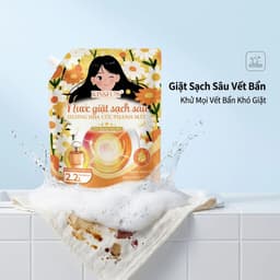 Nước giặt sạch sâu KISSFUN 2.2 Lít. LMS 4