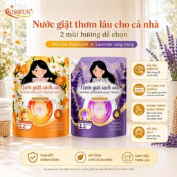 Nước giặt sạch sâu KISSFUN 2.2 Lít. LMS 5
