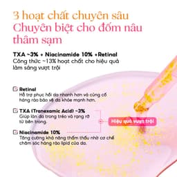 Tinh chất hỗ trợ dưỡng sáng và tái tạo da PURITO TXA Niacinamide 10 Retinal Serum 30ml 4