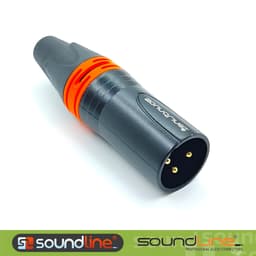 Jack rắc canon xlr cao cấp SOUNDLINE, chân đồng phủ 24k không han gỉ. ( Báo giá 1c ) 4