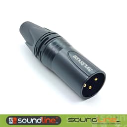 Jack rắc canon xlr cao cấp SOUNDLINE, chân đồng phủ 24k không han gỉ. ( Báo giá 1c ) 5