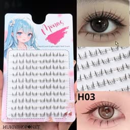[Mi Mona chùm giá tốt] Mi Giả Mona Chùm Mona Cụm Giá Tốt Dùng Makeup Cá Nhân Siêu Nhẹ Dễ Sử Dụng 3
