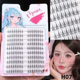 [Mi Mona chùm giá tốt] Mi Giả Mona Chùm Mona Cụm Giá Tốt Dùng Makeup Cá Nhân Siêu Nhẹ Dễ Sử Dụng 5