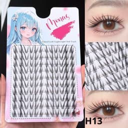 [Mi Mona chùm giá tốt] Mi Giả Mona Chùm Mona Cụm Giá Tốt Dùng Makeup Cá Nhân Siêu Nhẹ Dễ Sử Dụng 7