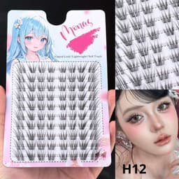 [Mi Mona chùm giá tốt] Mi Giả Mona Chùm Mona Cụm Giá Tốt Dùng Makeup Cá Nhân Siêu Nhẹ Dễ Sử Dụng 6