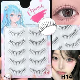 [Mi Mona chùm giá tốt] Mi Giả Mona Chùm Mona Cụm Giá Tốt Dùng Makeup Cá Nhân Siêu Nhẹ Dễ Sử Dụng 8