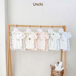 Bộ cộc unchi dành cho sơ sinh 3-7kg 1