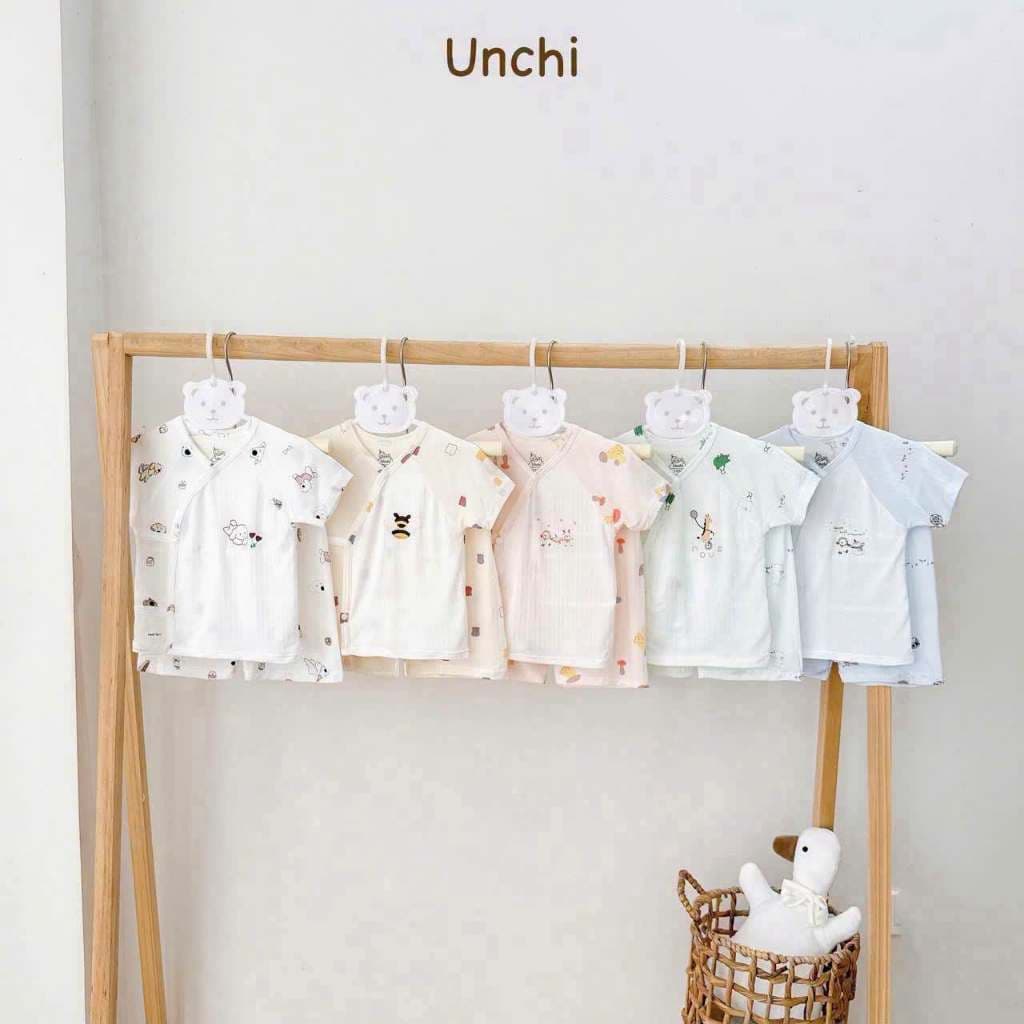 Bộ cộc unchi dành cho sơ sinh 3-7kg