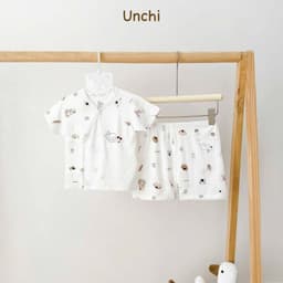 Bộ cộc unchi dành cho sơ sinh 3-7kg 5
