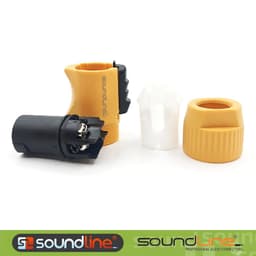 Giắc loa sân khấu, jack loa neutric speakon vàng hãng Soundline 2