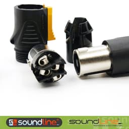 Giắc loa sân khấu, jack loa neutric speakon bọc đầu sắt Soundline ( Giá 1c ) 3