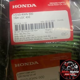 Lọc Gió Xe Máy Honda PCX 125 (2010 - 2013) Chính Hãng - Tấm Lọc Khí Động Cơ (Mã: 17210-KWN-900) 2