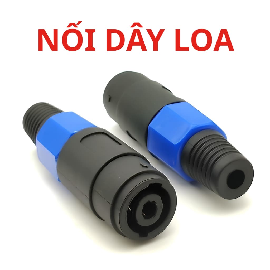 Jack rắc loa sân khấu âm , nối dài dây loa