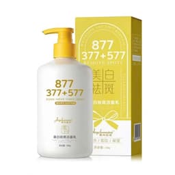 Sữa rửa mặt Jingchunmimi 877+377+577 làm sạch sâu hỗ trợ làm trắng da.chai to 500ml 3