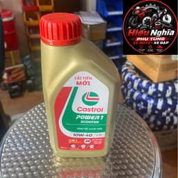 Nhớt Xe Tay Ga Castrol Power1 Scooter 10W40 4AT 0.8L Chính Hãng - Dầu Nhớt Xe Ga 800ml 1