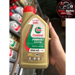 Nhớt Xe Tay Ga Castrol Power1 Scooter 10W40 4AT 0.8L Chính Hãng - Dầu Nhớt Xe Ga 800ml 2