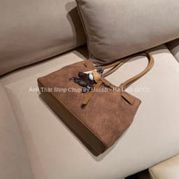 Túi Đeo Vai Bigsize Quai Dài Charm Cún Bóng Chày New 3