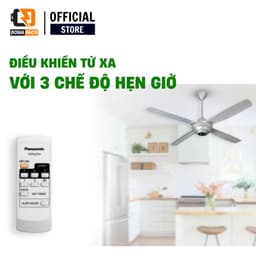 Quạt Trần Panasonic 4 Cánh F-56MZG Điều Khiển Từ Xa, Hẹn Giờ, Tiết Kiệm Điện Chính Hãng 7
