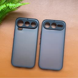 Ốp lưng Honor 600 , Honor 600 Pro nhám viền màu,chống bám vân tay ( màu Đen) 3