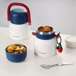 Bình giữ nhiệt đựng thức ăn LocknLock LHC8068 700ml Inox 304 có kèm muỗng, Hàng Chính Hãng - JoyMall 7