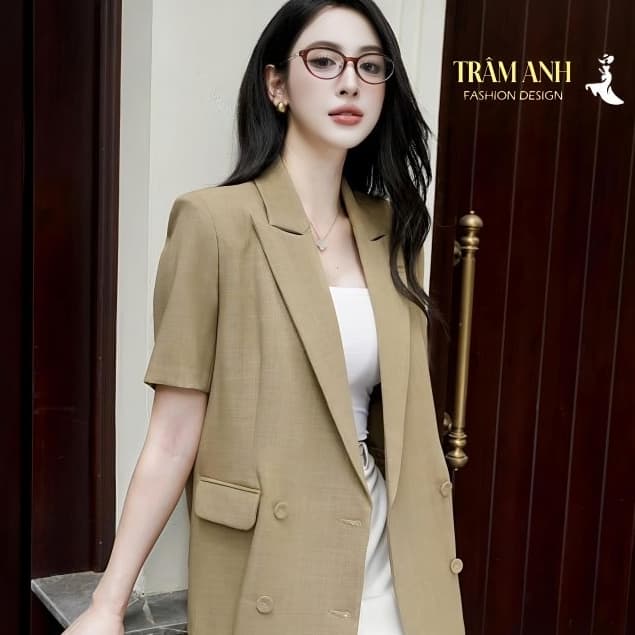 vest nữ- công sở-lịch sự cho môi trường công sở,gặp gỡ đối tác,vừa đủ trẻ trung để cà phê,dạo phố