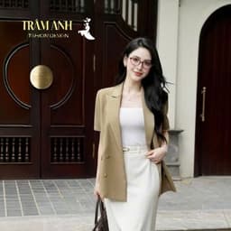 vest nữ- công sở-lịch sự cho môi trường công sở,gặp gỡ đối tác,vừa đủ trẻ trung để cà phê,dạo phố 3