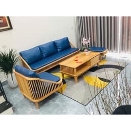 Ghế Sofa Gỗ Văng Quây CORIHOME Độc Đáo, Kiểu Dáng Lấy Ý Tưởng Từ Chiếc Đàn Piano 4