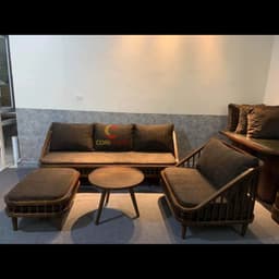 Ghế Sofa Gỗ Văng Quây CORIHOME Độc Đáo, Kiểu Dáng Lấy Ý Tưởng Từ Chiếc Đàn Piano 9