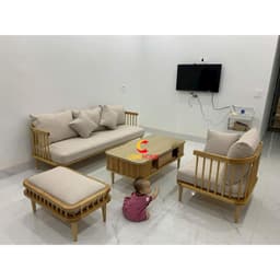 Sofa Fly SC 2 Phong Cách Scandinavia CORIHOME Kiểu Dáng Đơn Giản Làm Theo Yêu Cầu 6