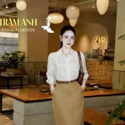 áo công sở nữ đẹp- tạo cảm giác thanh lịch, gọn gàng,thích hợp đi làm,gặp khách hàng hoặc đi cà phê. 7