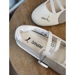 Giày Búp Bê Nữ Speedcat Ballet White AIpine Màu Trắng Kem Xám Clever Man Store 7