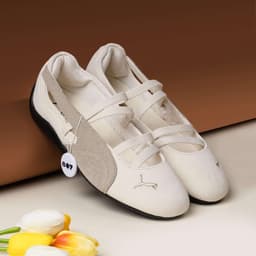 Giày Búp Bê Nữ Speedcat Ballet White AIpine Màu Trắng Kem Xám Clever Man Store 1